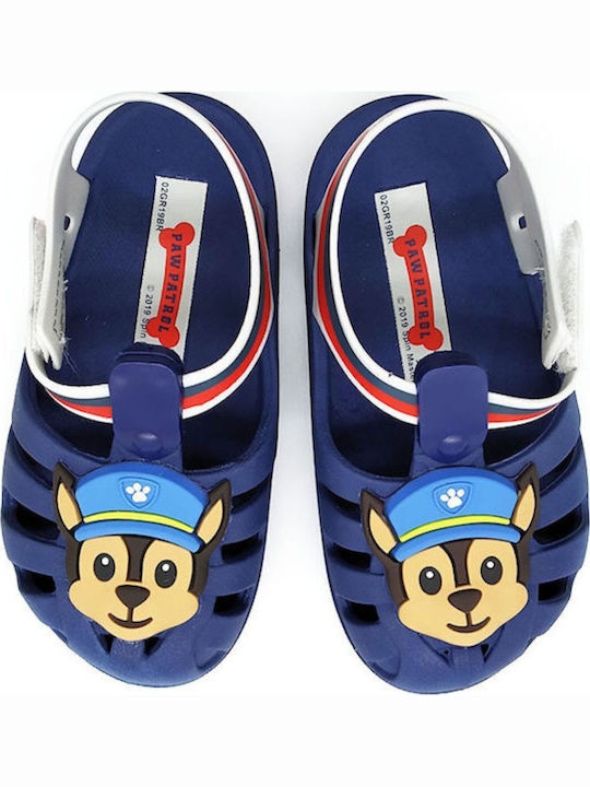 Summer VII Παιδικά Ανατομικά Παπουτσάκια Θαλάσσης Navy Μπλε
