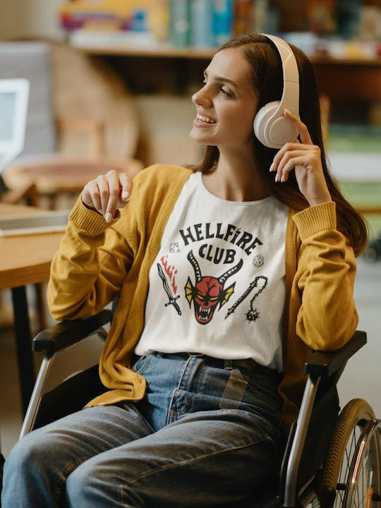 TKT w T-shirt Hellfire Club Μαύρο Βαμβακερό TKT w T-shirt Hellfire Club Μαύρο Βαμβακερό