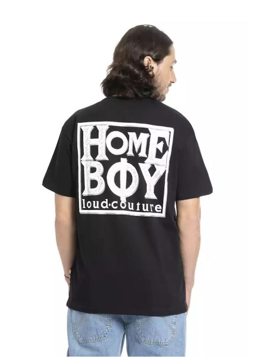 Homeboy T-shirt Black Cotton 01TS3050-10