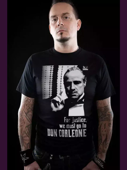 The Godfather T-shirt Black Cotton