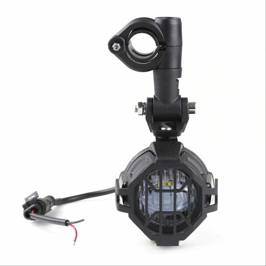 Round Foglights Car LED Universal 12 / 24V 40W with White Lighting 2pcs