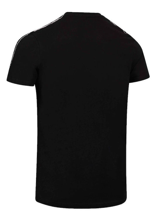 Lonsdale Ανδρικό T-shirt Κοντομάνικο Μαύρο