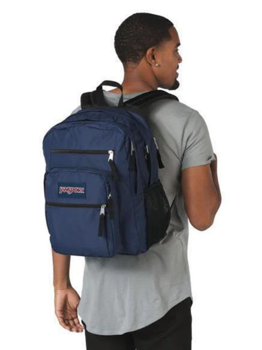 Jansport Σχολική Τσάντα Πλάτης Γυμνασίου - Λυκείου σε Μπλε χρώμα 34lt