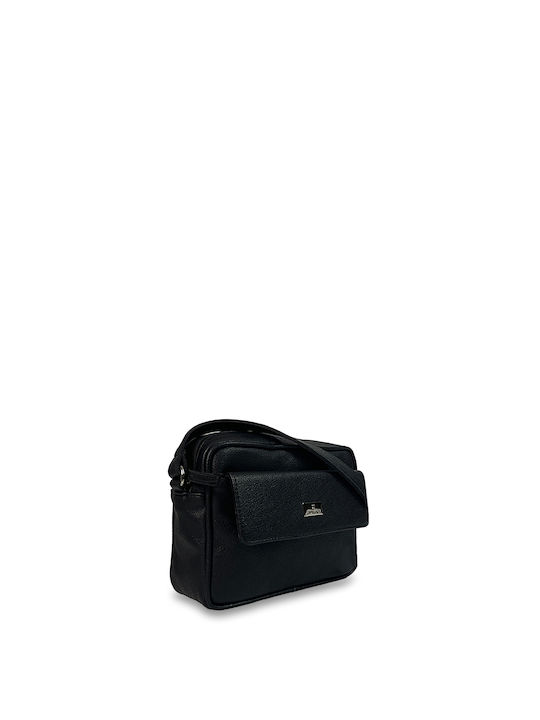 Hunter Damen Tasche Schulter Schwarz