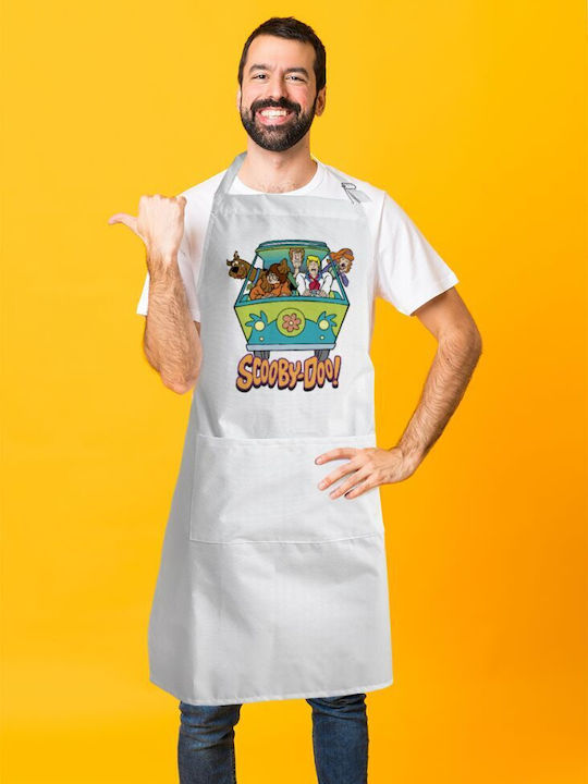 Koupakoupa Șorț de Bucătărie Albă KP_14187_APRON-BBQ-ADULT 1buc