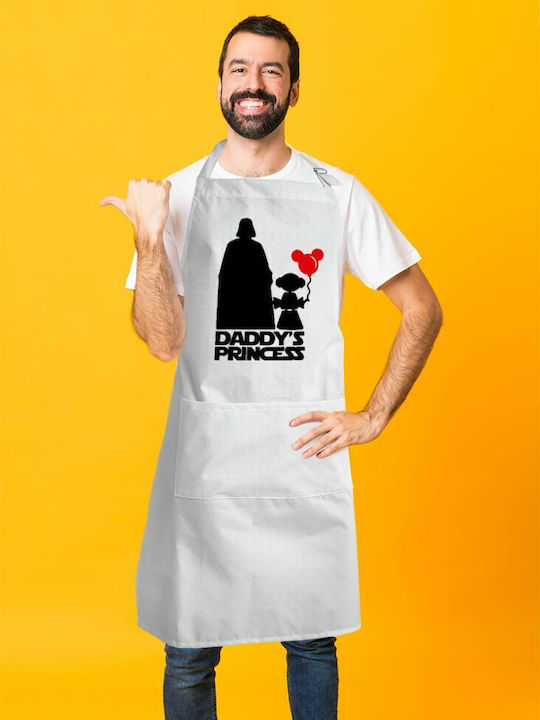 Koupakoupa Küchenschürze Weiß KP_7699_APRON-BBQ-ADULT 1Stück