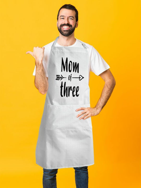 Koupakoupa Ποδιά Κουζίνας Λευκή KP_2250_APRON-BBQ-ADULT