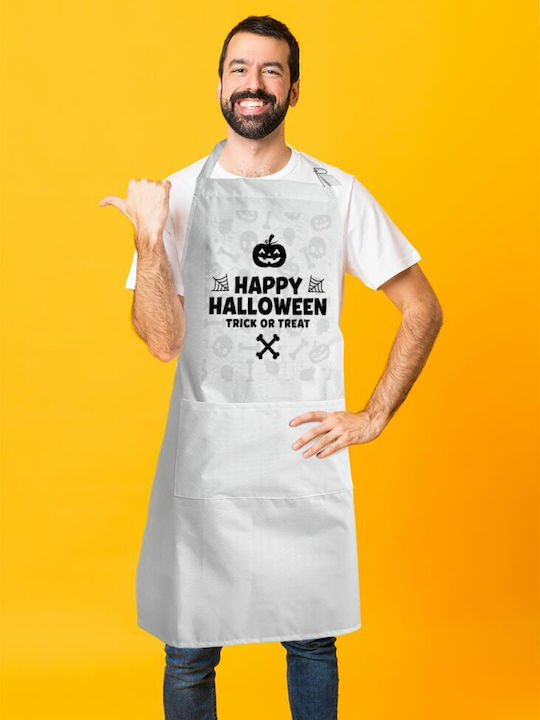 Koupakoupa Halloween Apron White