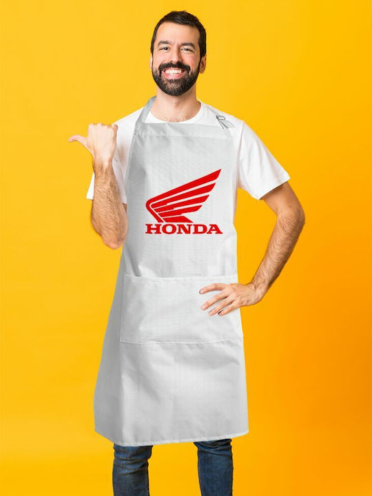 Koupakoupa Șorț de Bucătărie Albă KP_1492_APRON-BBQ-ADULT 1buc