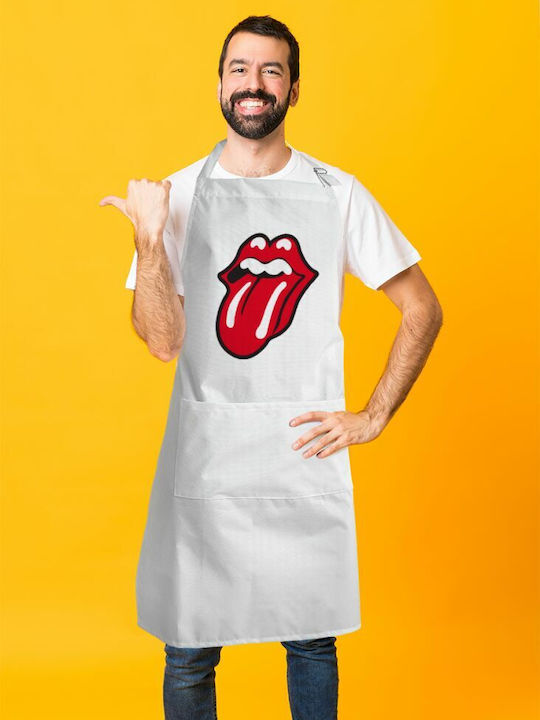 Koupakoupa Șorț de Bucătărie Albă KP_361_APRON-BBQ-ADULT 1buc