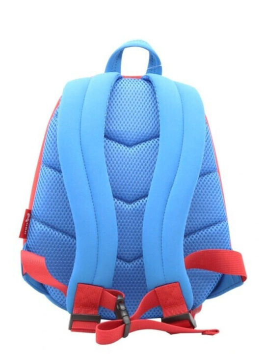 NOHOO 3D Schulranzen Rucksack Kindergarten Hellblau 22,50 x 9 x 27cm