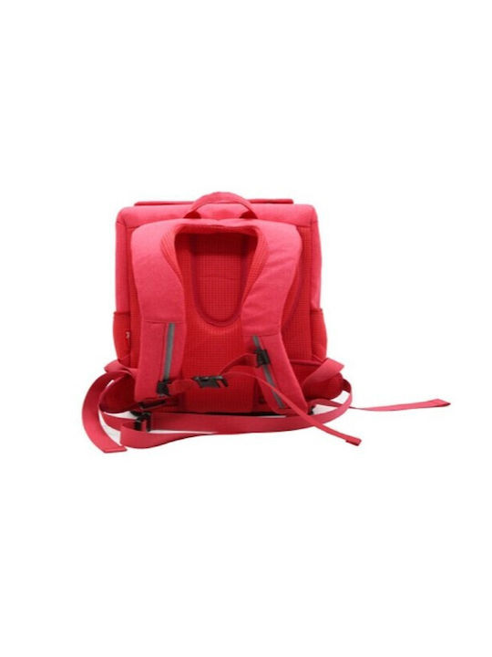 NOHOO Schulranzen Rucksack Kindergarten Rote 27 x 15 x 37cm