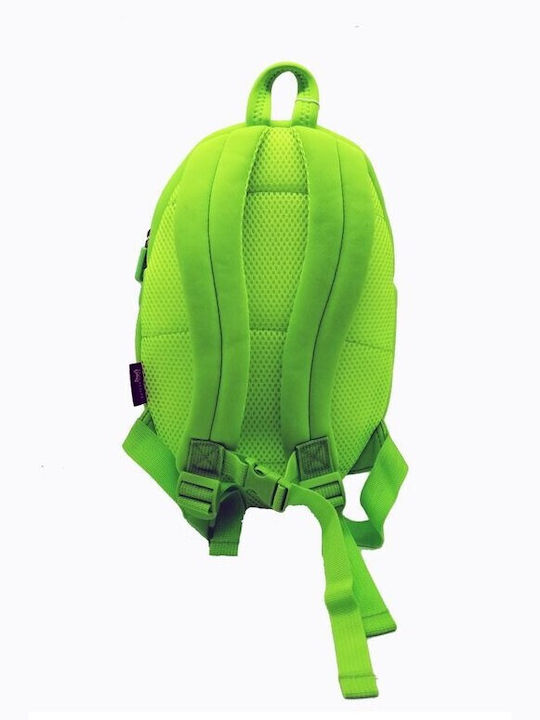 NOHOO 3D Schulranzen Rucksack Kindergarten Grüne 22 x 9 x 33,5cm