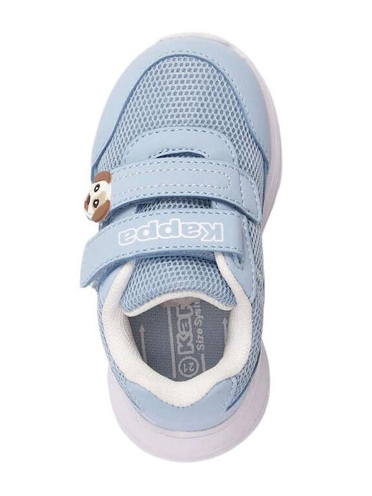 Kappa Kids Sneakers with Scratch Light Blue