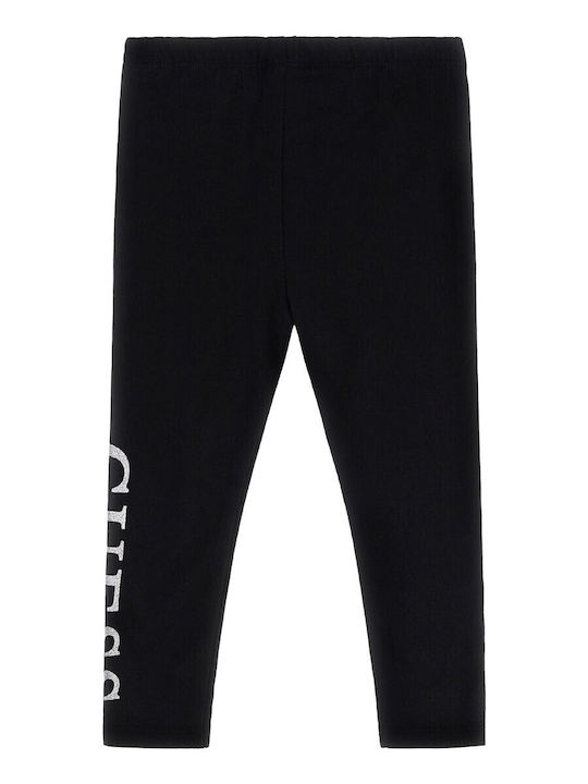 Kinder Leggings Lang Schwarz