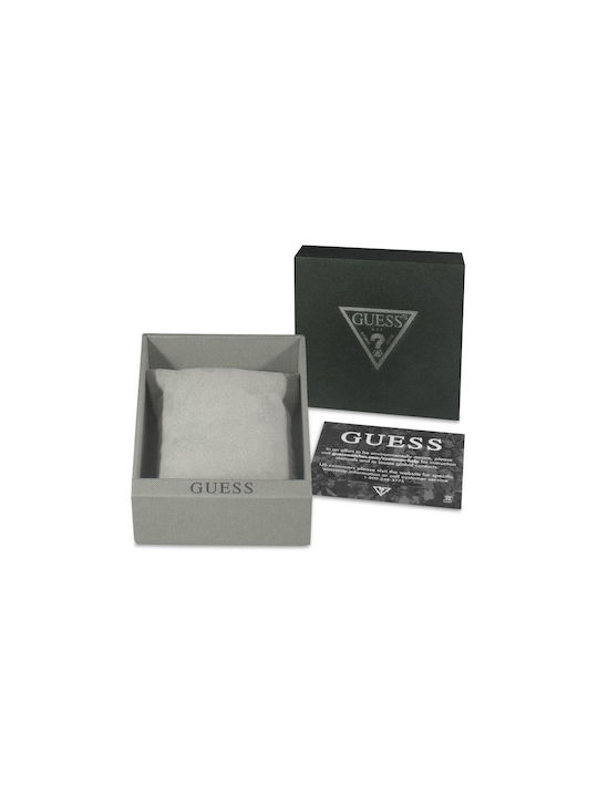 Guess Asset Uhr Batterie mit Gold Metallarmband