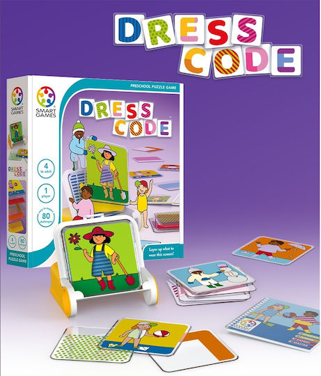 Board Game Dress Code for 1 Player 4+ Years Old (EN) Smart Games