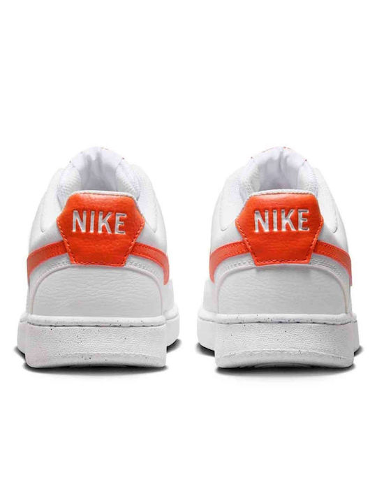 Court Vision Sneakers White / Picante Red