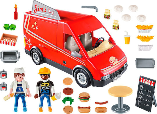 Playmobil Живот в града Food Truck за 4+ години години