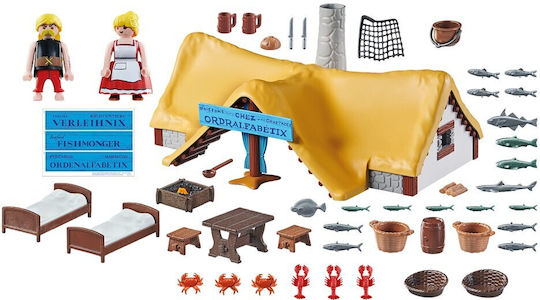 Playmobil Asterix Die Fischerhütte Αλφαβητίξ für 5-99 Jahre