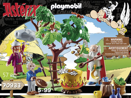 Playmobil Asterix Getafix with Cauldron of Magic Potions for 5-99 years old