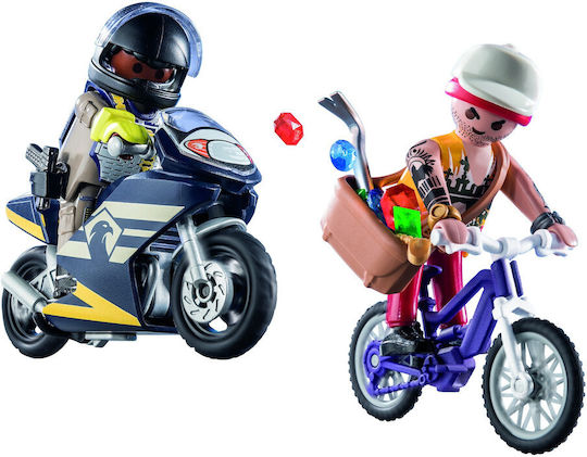 Playmobil Stadt Aktion Juwelendieb Verfolgung für 4-10 Jahre