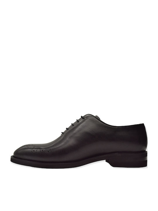 Leder Herren Freizeitschuhe Schwarz