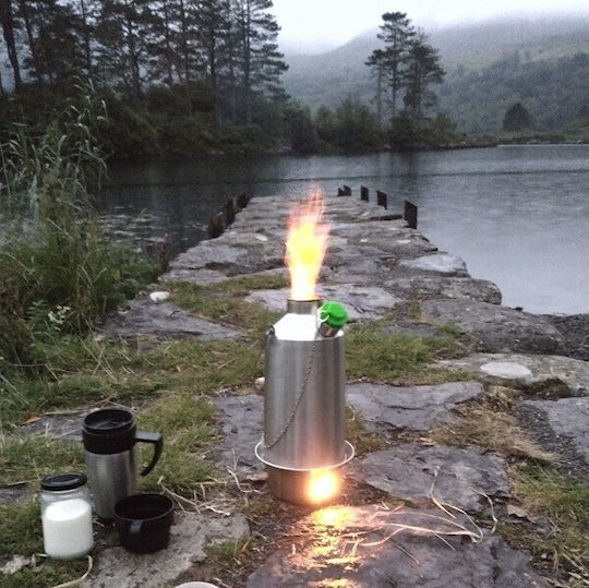 Kelly Kettle Set de vase de gătit pentru Camping 1.6lt