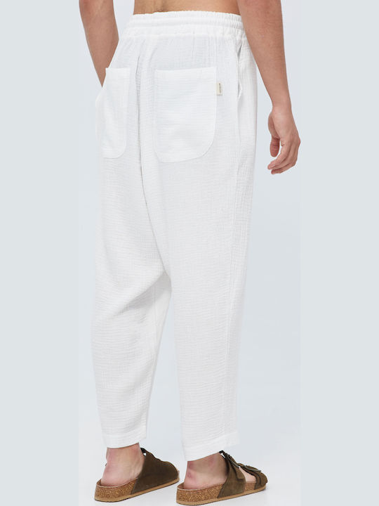 Pantaloni Alb
