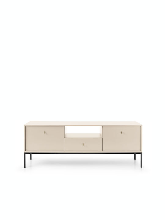 TV Stand Wooden Mono Beige L153xW39xH56cm