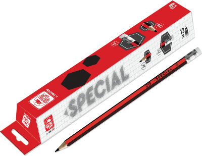 Special Bleistift 2B Mehrfarbig