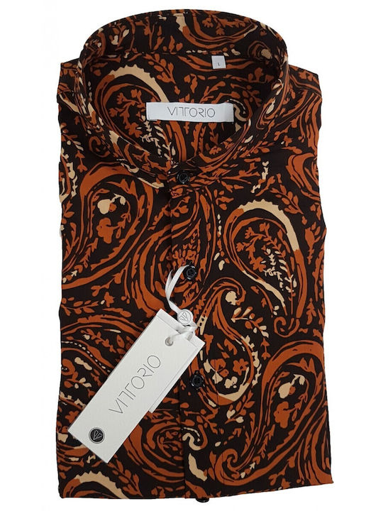 Langärmlig Hemd Orange