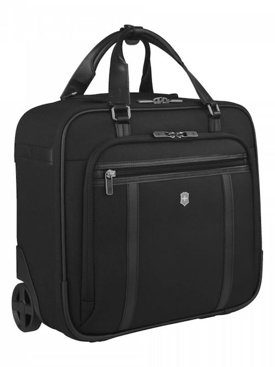 Victorinox Werks Professional Valiză De Călătorie Cabină Din Material Textil Neagră Cu 4 Roți Înălțime 40 Cm