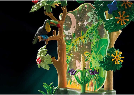 Playmobil Wiltopia Tropischer Baum und Entdecker für 4-10 Jahre