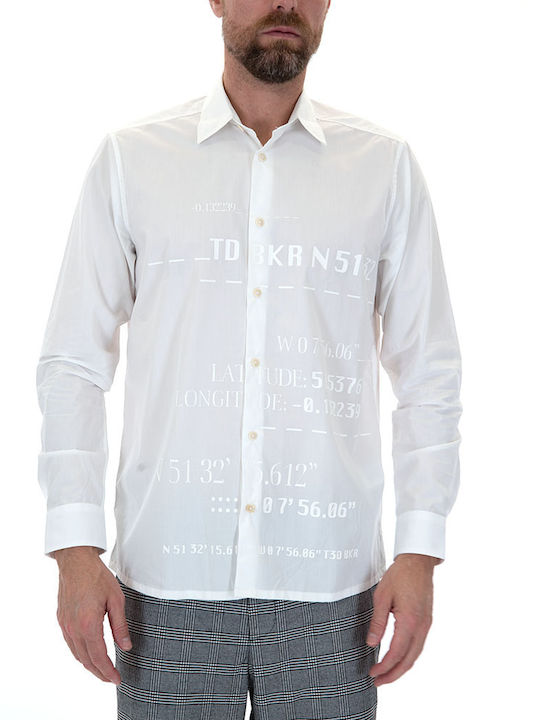 Ted Baker Baumwolle Hemd Weiß