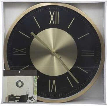 Wall Clock Metallic Gold Ø30cm