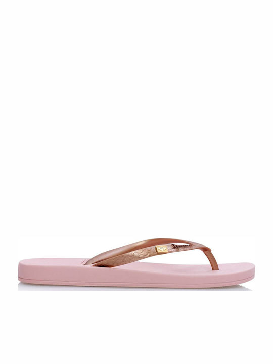 Brasilidade Women's Flip Flops Gold
