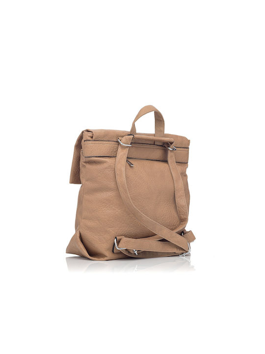 V-store Damen Tasche Rucksack Beige