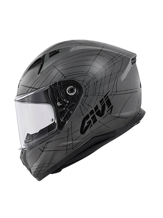 Givi H50.7 Phobia Full Face Helmet ECE 22.06 1490gr Matt Titan/Black