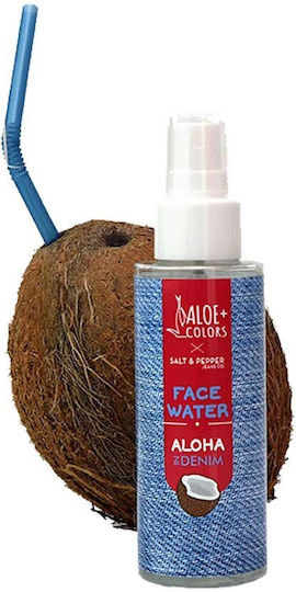 Aloe Colors Aloha In Denim Spray De Față Tonifiere Cu Apă Termală 100ml