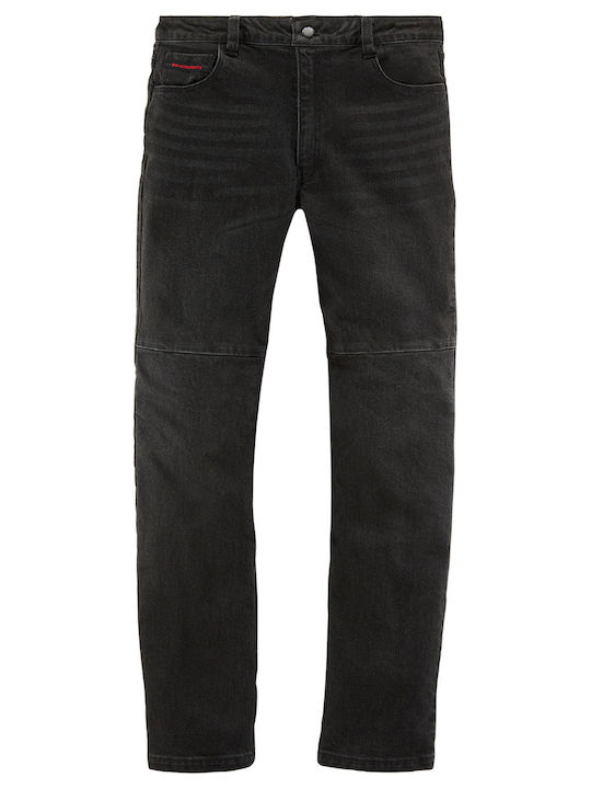 Icon Herren Jeanshose Schwarz