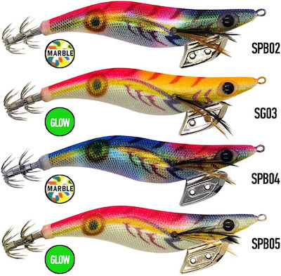 Oceanic Team Egido Reef 3.5S Squid Jigs Colorat