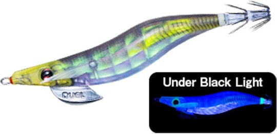 Duel LQ Lens Squid Jigs Fluorescent Bej