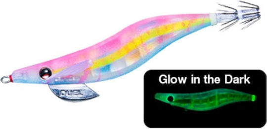 Duel LQ Lens Squid Jigs Fluorescent Bej