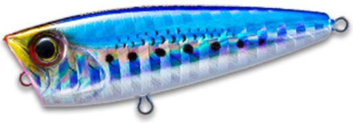 Duel Hardcore Lg Popper Momeli Artificiale Popper Fluorescente 5cm 4.5g