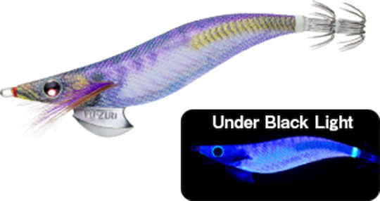 Yo-Zuri Aurie-Q 3.0 Squid Jigs Fluorescent No3 Blue