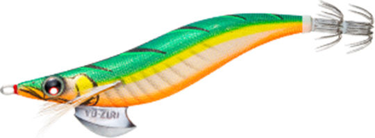 Yo-Zuri Aurie-Q Long Squid Jigs Fluorescente No3