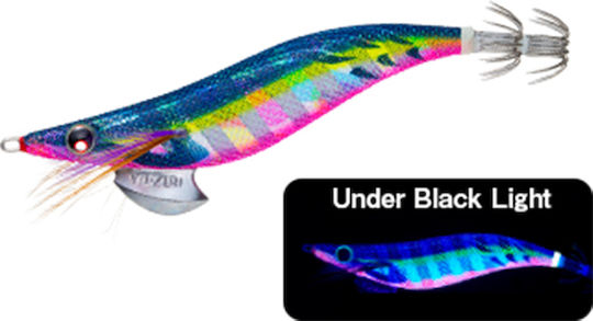 Yo-Zuri Aurie-Q Long Squid Jigs Fluorescente No3