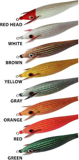 DTD Full Flash Glavoc Калмари Jigs 7бр/10.1гр Зелен