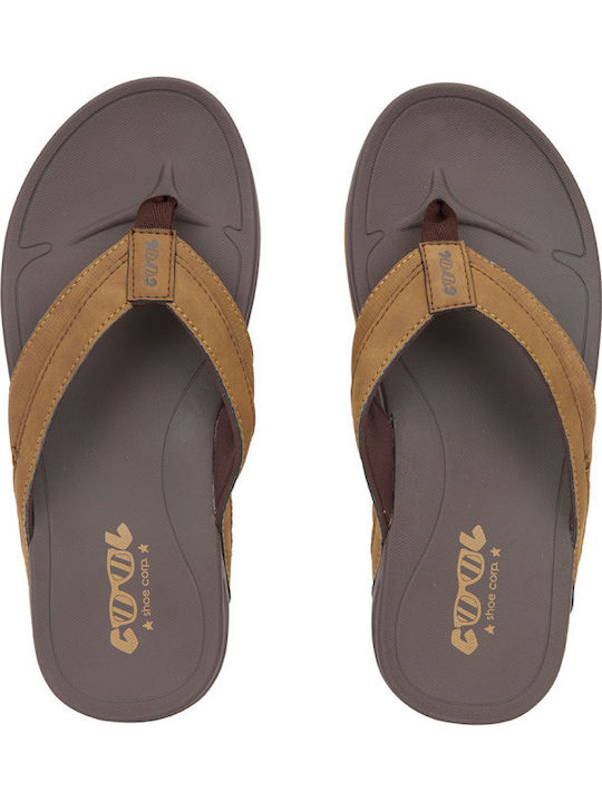 Men's Flip Flops Anatomic Brown